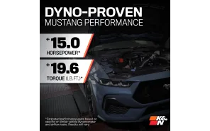 (24-25) Mustang GT K&N 63 Series Air Intake